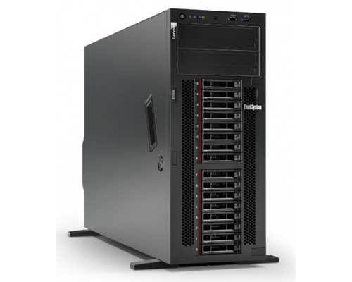Сервер Lenovo TCH ThinkSystem ST550 Xeon Silver 4210R (10C 2.4GHz 13.75MB Cache/100W) 16GB 2933MHz (1x16GB, 2Rx8 RDIMM),noHDD(8/20 SFF), 930-8i, 1x750W,XCCStandard,No DVD