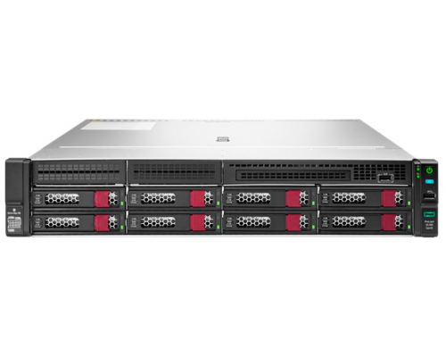 Сервер Proliant DL180 Gen10 Silver 4210R Rack(2U)/Xeon10C 2.4GHz(13,75Mb)/1x16GbR1D_2933/S100i(ZM/RAID 0/1/10/5)/noHDD(8up)SFF/noDVD/iLOstd/3HPFans/2x1GbEth/EasyRK/1x500w(2up)