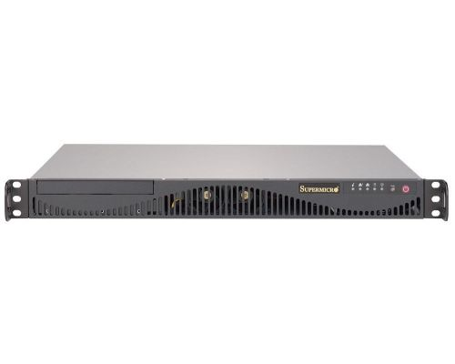 Серверная платформа Supermicro SuperServer 1U 5019C-M4L Xeon E-21**/ без памяти(4)/ 6xSATA/ on board RAID 0/1/5/10/ без HDD 2x3,5 or 3x2,5/ 1xFH/ 4xGb/ 350W