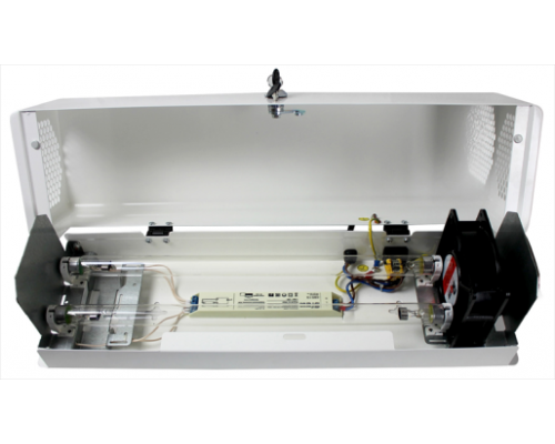 Закрытый ультрафиолетовый бактерицидный рециркулятор (обеззараживатель воздуха) ЗУБР, 2 лампы15 Вт