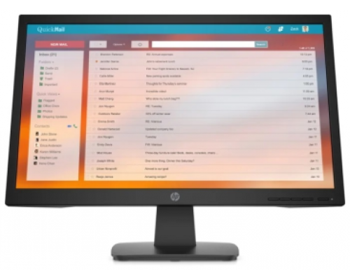 Монитор HP P22v G4 21,5 Monitor 1920x1080 FHD, TN, 16:9, 250 cd/m2, 1000:1, 5ms, 170°/160°, HDMI, VGA, Tilt, Low Blue, Black Head,  (3WP71AA)
