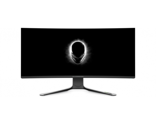 Монитор Dell 37.5'' AW3821DW Curved LCD S/BK (Fast IPS Nano Color; 21:9; 450cd/m2; 1000:1; 1ms; 3840x1600x144Hz; 178/178; AlienFX; G-Sync ; 1.07 bln colors; 2xHDMI; DP; 5xUSB 3.2; HAS; Pivot; VESA)