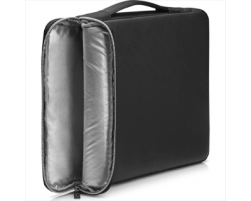 Сумка для ноутбука Case HP 14'' Carry Sleeve Black/Silver (for all hpcpq 14.0