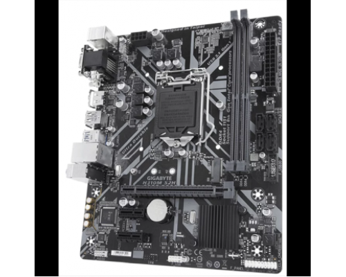 Материнская плата GIGABYTE H310M S2H V1.1 / LGA1151 H310 PCI-E Dsub+DVI+HDMI GbLAN SATA MicroATX 2DDR4 RTL