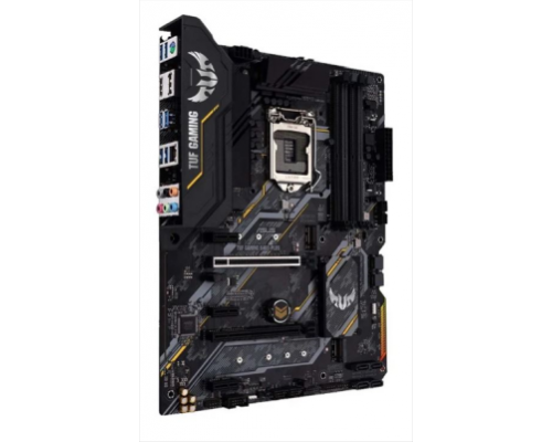 Материнская плата ASUS TUF GAMING B460-PLUS, LGA1200, B460, 4*DDR4, HDMI+DP, CrossFireX, SATA3 + RAID, Audio, Gb LAN, USB 3.2*8, USB 2.0*4, COM*1 header (w/o cable), ATX ; 90MB13N0-M0EAY0