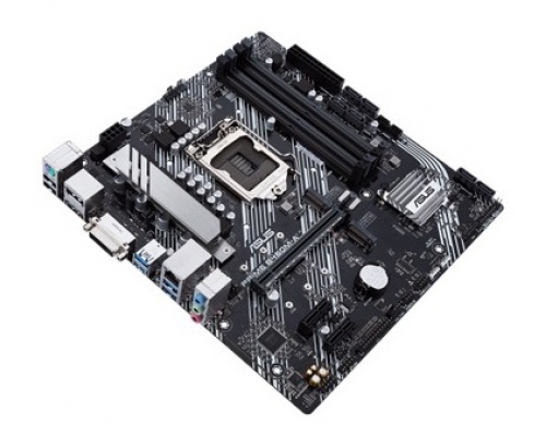 Материнская плата ASUS PRIME B460M-A, LGA1200, B460, 4*DDR4, D-Sub + DVI + HDMI, SATA3 + RAID, Audio, Gb LAN, USB 3.2*6, USB 2.0*6, COM*1 header, LPT*1 header (w/o cable), mATX ; 90MB13E0-M0EAY0