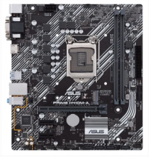 Материнская плата ASUS PRIME H410M-A, LGA1200, H410, 2*DDR4, D-Sub + DVI + HDMI, SATA3, Audio, Gb LAN, USB 3.2*4, USB 2.0*6, COM*1 header (w/o cable), mATX ; 90MB13G0-M0EAY0                                                                             