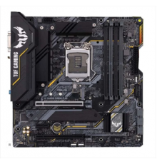 Материнская плата ASUS TUF GAMING B460M-PLUS, LGA1200, B460, 4*DDR4, DP+DVI+HDMI, , SATA3 + RAID, Audio, Gb LAN, USB 3.2*6, USB 2.0*6, COM*1 header (w/o cable), mATX ; 90MB1450-M0EAY0                                                                   