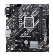 Материнская плата ASUS PRIME H410M-E, LGA1200, H410, 2*DDR4, D-Sub + HDMI, SATA3, Audio, Gb LAN, USB 3.2*4, USB 2.0*6, COM*1 header (w/o cable), mATX ; 90MB13H0-M0EAY0                                                                                   