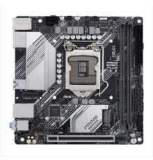 Материнская плата ASUS PRIME PRIME B460I-PLUS, LGA1200, B460, 2*DDR4, DP + HDMI, SATA3 + RAID, Audio, Gb LAN, USB 3.2*4, USB 2.0*2, COM*1 header, mITX ; 90MB14X0-M0EAY0                                                                                  