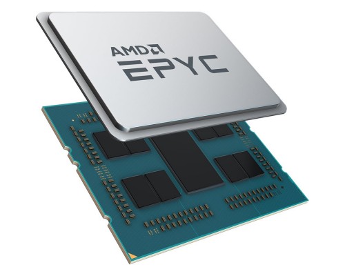 Центральный процессор CPU AMD EPYC 7552 (2.2GHz up to 3.3GHz/192Mb/48cores) SP3, TDP 200W, up to 4Tb DDR4-3200, 100-000000076