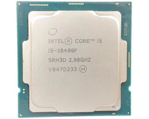 Центральный процессор CPU Intel Core i5-10400F (2.9GHz/12MB/6 cores) LGA1200 OEM, TDP 65W, max 128Gb DDR4-2666, CM8070104290716SRH3D