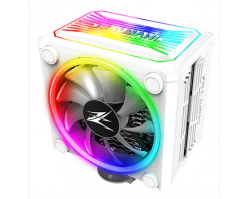 Охлаждение процессора ZALMAN CNPS16X White, 120mm RGB FAN, 4 HEAT PIPES, 4-PIN PWM, 1350-2700 RPM, 20-32DBA, LONG LIFE BEARING, FULL SOCKET SUPPORT