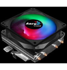 Охлаждение процессора Aerocool Air Frost 4 125W / FRGB / 3-Pin / Intel 115*/775/2066/2011/AMD / Heat pipe 6mm x4                                                                                                                                          