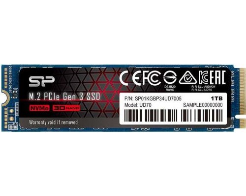 Накопитель SSD M.2 2280 Silicon Power SP01KGBP34UD7005