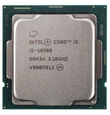 Процессор CPU Intel Core i5-10500 (3.1GHz/12MB/6 cores) LGA1200 OEM, UHD630 350MHz, TDP 65W, max 128Gb DDR4-2666, CM8070104290511SRH3A                                                                                                                    