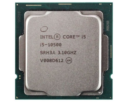 Процессор CPU Intel Core i5-10500 (3.1GHz/12MB/6 cores) LGA1200 OEM, UHD630 350MHz, TDP 65W, max 128Gb DDR4-2666, CM8070104290511SRH3A