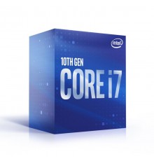 Процессор CPU Intel Core i7-10700 (2.9GHz/16MB/8 cores) LGA1200 BOX, UHD630 350MHz, TDP 65W, max 128Gb DDR4-2933, 4BX8070110700SRH6Y                                                                                                                      