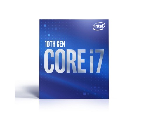 Процессор CPU Intel Core i7-10700 (2.9GHz/16MB/8 cores) LGA1200 BOX, UHD630 350MHz, TDP 65W, max 128Gb DDR4-2933, 4BX8070110700SRH6Y