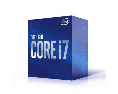 Процессор CPU Intel Core i7-10700 (2.9GHz/16MB/8 cores) LGA1200 BOX, UHD630 350MHz, TDP 65W, max 128Gb DDR4-2933, 4BX8070110700SRH6Y