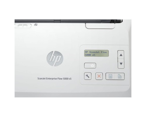 Сканер HP ScanJet Enterprise Flow 5000 s5 (CIS, A4, 600 dpi, USB 3.0, ADF 80 sheets, Duplex, 65 ppm/130 ipm, 1y warr, (replace L2755A))