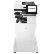 МФУ лазерное HP LaserJet Enterprise Flow MFP M636z (p/c/s/f, A4,1200dpi,71ppm,1,5Gb,HDD500GBenc,4 trays 100+2х550+2000,ADF150,Duplex,stand,3-bin stepler,USB/GigEth,cart.10,5k in box,1y warr.)                                                           