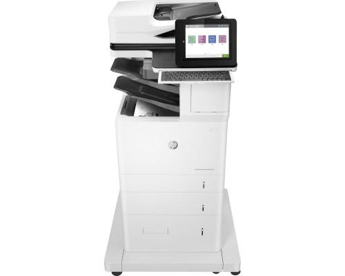 МФУ лазерное HP LaserJet Enterprise Flow MFP M636z (p/c/s/f, A4,1200dpi,71ppm,1,5Gb,HDD500GBenc,4 trays 100+2х550+2000,ADF150,Duplex,stand,3-bin stepler,USB/GigEth,cart.10,5k in box,1y warr.)