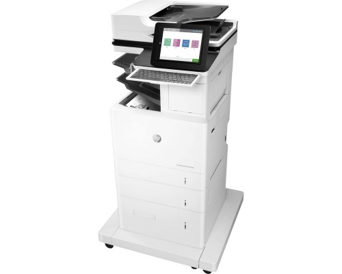 МФУ лазерное HP LaserJet Enterprise Flow MFP M636z (p/c/s/f, A4,1200dpi,71ppm,1,5Gb,HDD500GBenc,4 trays 100+2х550+2000,ADF150,Duplex,stand,3-bin stepler,USB/GigEth,cart.10,5k in box,1y warr.)