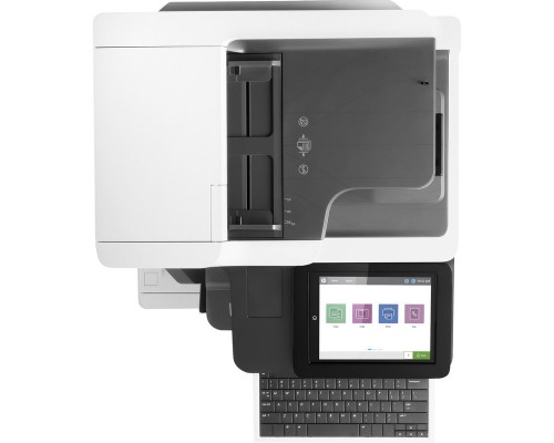 МФУ лазерное HP LaserJet Enterprise Flow MFP M636z (p/c/s/f, A4,1200dpi,71ppm,1,5Gb,HDD500GBenc,4 trays 100+2х550+2000,ADF150,Duplex,stand,3-bin stepler,USB/GigEth,cart.10,5k in box,1y warr.)