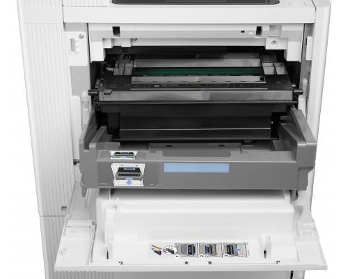 МФУ лазерное HP LaserJet Enterprise MFP M635h (p/c/s, A4,1200dpi,61ppm,1,5Gb,HDD500GBenc,2 trays 100+550,ADF150,Duplex,USB/GigEth,cart.10,5k in box,1y warr.repl.J8J64A,J8J70A)