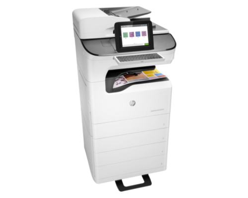 МФУ струйное HP PageWide Ent Color Flw MFP785zs (p/s/c/f, A3,1200dpi, 55(up to 75)ppm, Duplex, 5,5Gb,5trays100+4x550,stand,ADF200,stapler,USB/GigEth/2hostUSB, 1y war, cartr.Black10000&CMY8000pages in box)