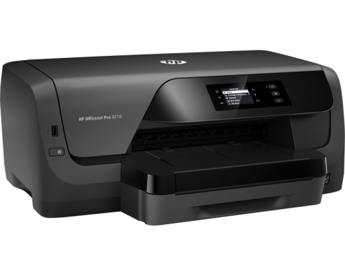 Принтер струйный HP OfficeJet Pro 8210 Printer (A4, 22(18) ppm, 256 Mb,Duplex, 1 tray 250, USB 2.0/Wi-Fi/10/100 Fast Ethernet, cartridges in box)