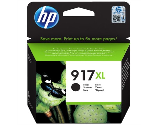 Картридж HP 917XL для OfficeJet 8013/8023/8025, черный (1500 стр)