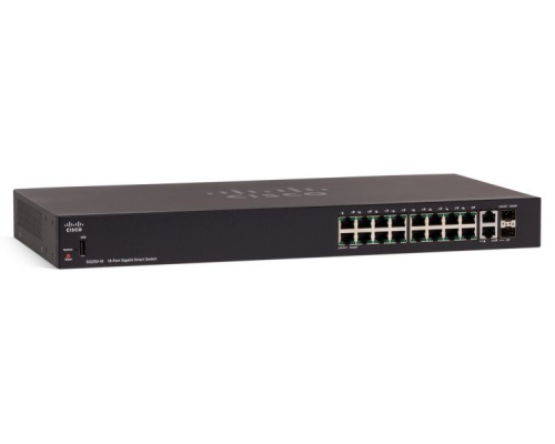 Коммутатор управляемый Cisco SG250-18 18-Port Gigabit Smart Switch