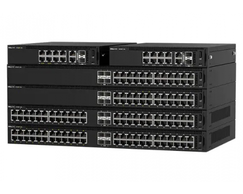 Коммутатор управляемый Dell EMC Switch N1108EP-ON, L2, 8 ports RJ45 1GbE, 4 ports PoE/PoE+, 2 ports SFP 1GbE 3YPSNBD (210-ARUK)