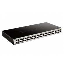 Коммутатор D-Link DGS-1052/A1A, L2 Unmanaged Switch with 48 10/100/1000Base-T and 4 100/1000Base-T/SFP combo-ports. 16K Mac address, 802.3x Flow Control, Auto MDI/MDI-X, 802.1p QoS, D-Link Green technology, Me                                         