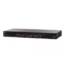 Коммутатор управляемый Cisco SX350X-12-K9-EU 12 Port 10GBase-T Stackable Managed Switch                                                                                                                                                                   