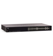 Коммутатор управляемый SG250X-24 24-Port Gigabit Smart Switch with 10G Uplinks                                                                                                                                                                            