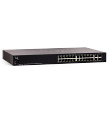 Коммутатор управляемый SG250X-24P 24-Port Gigabit PoE Smart Switch with 10G Uplinks                                                                                                                                                                       