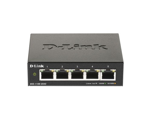 Коммутатор управляемый D-Link DGS-1100-05V2/A1A