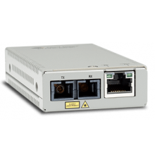 Медиаконвертер Allied Telesis TAA, 10/100TX to 100X/SC Single Mode Mini Media & Rate Converter                                                                                                                                                            