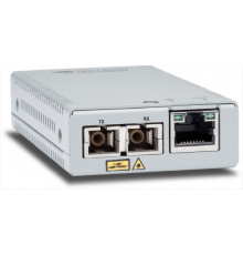 Медиаконвертер Allied telesis Mini Media Converter 10/100/1000T to 1000BASE-SX MM, SC Connector                                                                                                                                                           
