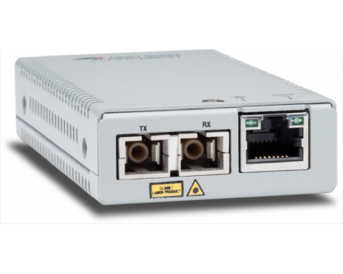 Медиаконвертер Allied telesis Mini Media Converter 10/100/1000T to 1000BASE-SX MM, SC Connector