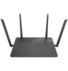 Беспроводной маршрутизатор D-Link DIR-878/RU/R1B, Wireless AC1900 3x3 MU-MIMO Dual-band Gigabit Router with 1 10/100/1000Base-T WAN port, 4 10/100/1000Base-T LAN ports.802.11b/g/n compatible, 802.11AC up to 1300Mbps, 3x3 MU-MI                        