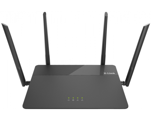 Беспроводной маршрутизатор D-Link DIR-878/RU/R1B, Wireless AC1900 3x3 MU-MIMO Dual-band Gigabit Router with 1 10/100/1000Base-T WAN port, 4 10/100/1000Base-T LAN ports.802.11b/g/n compatible, 802.11AC up to 1300Mbps, 3x3 MU-MI