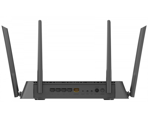 Беспроводной маршрутизатор D-Link DIR-878/RU/R1B, Wireless AC1900 3x3 MU-MIMO Dual-band Gigabit Router with 1 10/100/1000Base-T WAN port, 4 10/100/1000Base-T LAN ports.802.11b/g/n compatible, 802.11AC up to 1300Mbps, 3x3 MU-MI