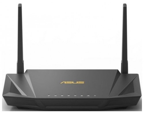 Беспроводной маршрутизатор ASUS RT-AX56U // роутер  802.11b/g/n/ac/ax, до 574 + 1201 Mbps, 2,4 + 5 гГц, 2 антенны, USB ; 90IG05B0-BO3H00