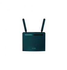 Беспроводной маршрутизатор D-Link DWR-980/4HDA1E, Wireless AC1200 4G LTE Router with 1 USIM/SIM Slot, 1 10/100/1000Base-TX WAN port, 4 10/100/1000Base-TX LAN ports,  2 FXS ports, 1 ADSL/VDSL port and 1 USB Port. 802.11b/g/n co                        