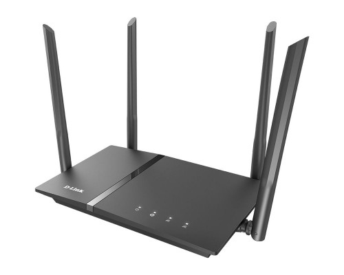 Беспроводной маршрутизатор D-Link DIR-1260/RU/R1A, Wireless AC1200 2x2 MU-MIMO Dual-band Gigabit Router with 1 10/100/1000Base-T WAN port, 4 10/100/1000Base-T LAN ports and 1 USB port.802.11b/g/n/ac compatible, up to 300 Mbps