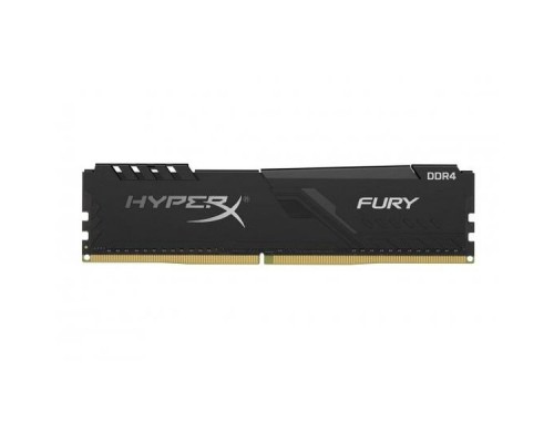 Модуль памяти KINGSTON Fury Gaming DDR4 Общий объём памяти 32Гб Module capacity 128GB Количество 4 3200 МГц Множитель частоты шины 17 1.2 В черный HX432C16FB3K4/128